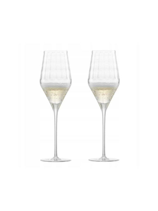 Zwiesel Glas Σετ Ποτήρια Σαμπάνιας από Γυαλί Κολωνάτα 253ml 2τμχ
