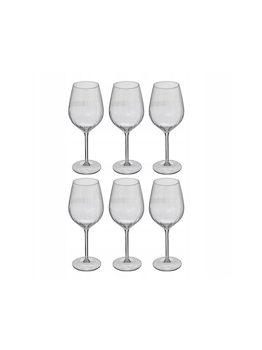 Secret de Gourmet Σετ Ποτήρια Νερού από Γυαλί Κολωνάτα 530ml 6τμχ