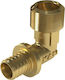 90° Месингова Гъвкава Г-Образна Фитинг Gz Ultraline 25 R3/4"