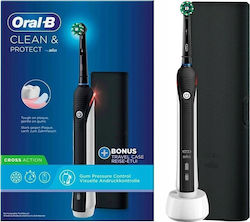 Oral-B Clean Elektrische Zahnbürste Schwarz