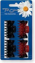 Top Choice Amber Black Clips 4pcs 24696