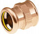 Σύνδεσμος Gw Copper Gas 22 Rp3/4 S Kan-therm