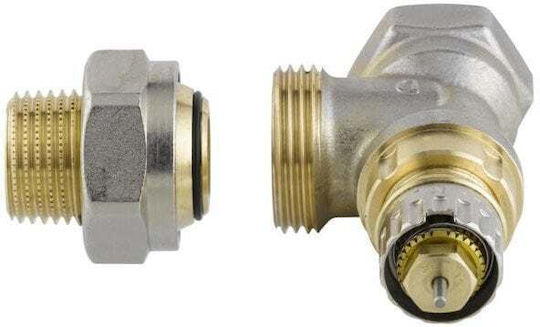 Danfoss Ra-n15 Thermostatic Valve 1/2" Angled