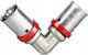 Diamond Cot Dublu Presat Cot Pex-al-pex Alamă 20x20 Fzz-006.20x20.kol-2