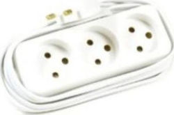Microconnect Πολύπριζο 3 Θέσεων με Καλώδιο 5m Microconnect Πολύπριζο 3 Θέσεων με Καλώδιο 5m