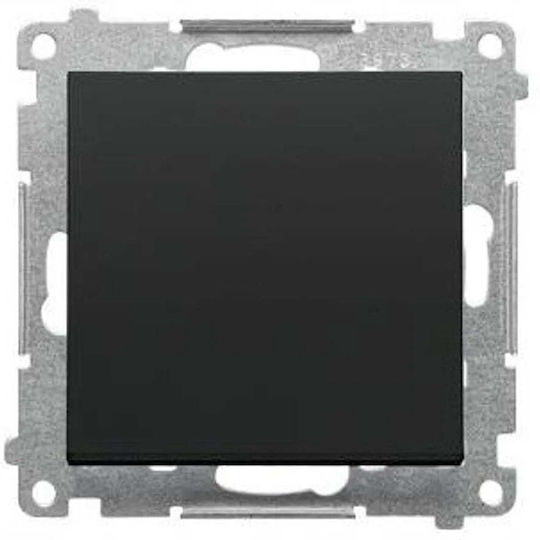 Kontakt-Simon Recessed Switch Mechanism Motion Sensor Black