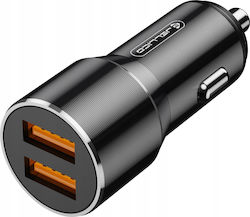 Jellico Car Charger with Ports 2xUSB-A Jellico Car Charger with Ports 2xUSB-A