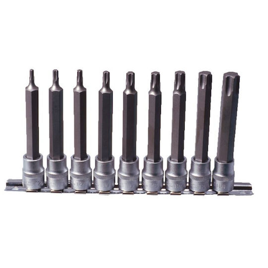 1/2 Bit Steckschlüssel Set Lang Tx Schrauben