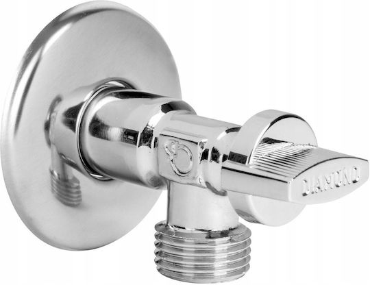 Diamond Βάνα / Διακόπτης Γωνιακός 1/2"x3/8"