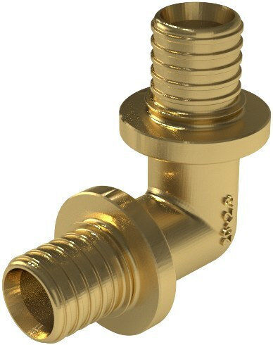 KAN-therm Γωνία Съединител за тръби Месинг 2509302001