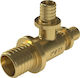 KAN-therm Pipe Tee Brass