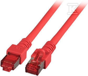 Patch Cord Securitynet S/FTP Cat.6 Red 5m LSZH PC-6SFTPLSZH-RD5