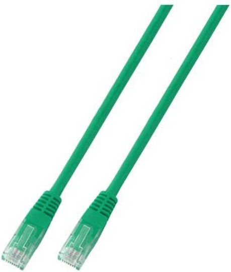 Patchkabel Rj45 U/UTP Cat 5e PVC Cca Grün 0,5 m
