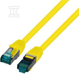 Patch Cord Securitynet S/FTP Cat.6a Yellow 5m LSZH PC-6ASFTPLSZH-YE5
