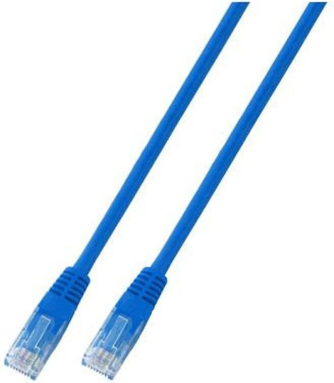 Patchcord Rj45 U Utp Cat 5e Pvc Cca Blue 0.5m