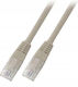 Патчкорд RJ45 U/UTP Cat 5e PVC CCA Сив 3м