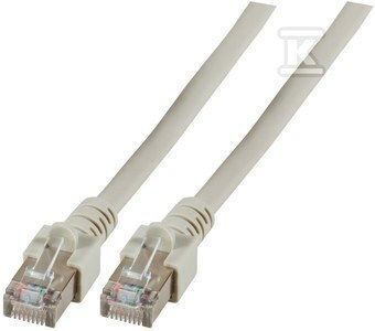 Patch Cord Securitynet Sf Utp Cat.5e Grey 0,5m Pvc Pc-5esftppvc-gy0.5