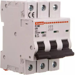 Lovato Electric Διακόπτης Ράγας 25A