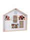 House-shaped Photo Frame 70 X 40 X 43 Cm