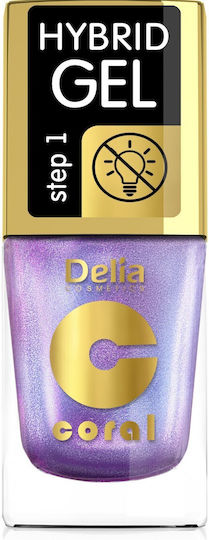 Delia Cosmetics Glossy Βερνίκι Νυχιών Μακράς Διαρκείας 106 - Multireflex 11ml