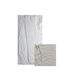 3D Wandpaneele mit Kleber Graue 120x60x3cm