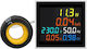 Sinotimer Voltmetru Panou Electric Digital Monofazic