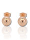 Mentzos Earrings made of Silver Gold Plated