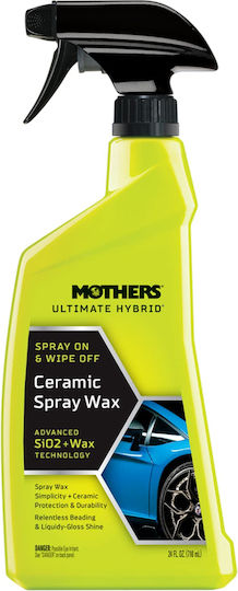 Mothers – Ceară Spray Efect Ceramic Strălucire Intensă Auto 710ml