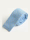 Aristoteli Bitsiani Men's Tie Knitted Printed in Red Color