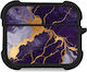 Sonique Marble Series Case Silicone in Purple c...