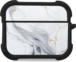 Sonique Marble Series Θήκη Σιλικόνης σε Λευκό χ...