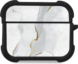 Sonique Marble Series Θήκη Σιλικόνης σε Λευκό χ...