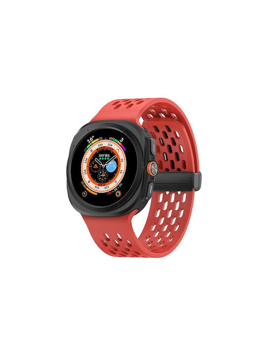 Kalebol Λουράκι Σιλικόνης Κόκκινο (Galaxy Watch Ultra)