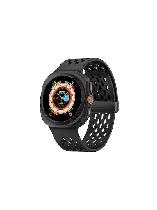Kalebol Λουράκι Σιλικόνης Μαύρο (Galaxy Watch Ultra)
