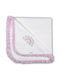Ninetta Bebe Swaddle Blanket Pink 90x90cm.