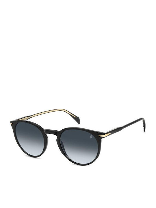 David Beckham Unisex Sunglasses with Black Plas...