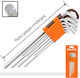 Hojita Hjkh1292 Allen Wrenches Cr-v Very Long 1.5mm-10.0mm Set 9 Pieces