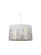 Ostaria Pendant Light White with Socket E27 40x40cm