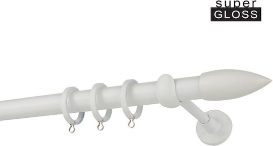 Zogometal Μεταλλικό Κουρτινόξυλο CP0430 Φ25mm