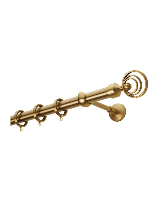 Zogometal Металик Корниз E0480 Φ25мм 200бр Oro Matt