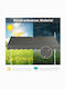 Costway Zelt Terrasse mit LEDs Gray 2.5x1.2m