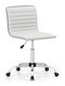 Costway Office Chair with Adjustable Arms White