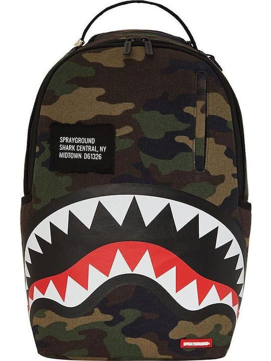 Sprayground Shark Central Camo Πλάτης Central Camo Sprayground Shark Central Camo Πλάτης Central Camo
