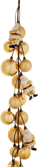 Iliadis Christmas Garland Gold 1pc