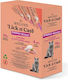 Wellfed Lick ’n’ Care Energy Boost Λιχουδιά Γάτες Κοτόπουλο & Μελάνι Σουπιάς 15gr