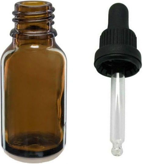 Glass Bottle Caramel Pharmaceutical Dropper 20ml