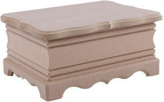 Κουτί Σκαλιστό Mdf 21x15x9,5