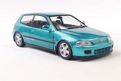1/18 Honda Civic Sir-ii Eg6 1991 Aztec Green Pearl 1/18 Honda Civic Sir-ii Eg6 1991 Aztec Green Pearl