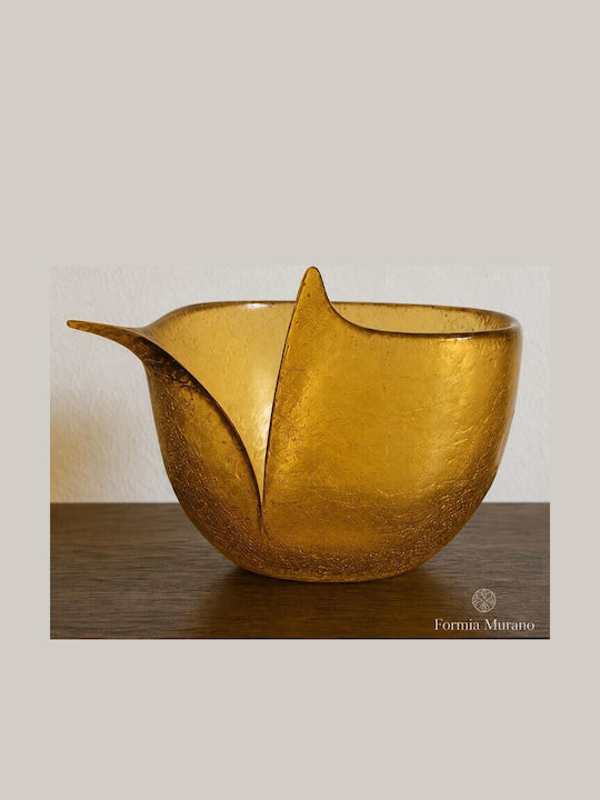 Galifas Decorative Bowl Yellow 25x21x2cm