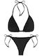 Set Bikini Τριγωνάκι Μαυρο